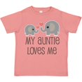 thumbnail image 3 of Inktastic My Auntie Loves Me Boys or Girls Toddler T-Shirt, 3 of 5