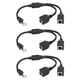 thumbnail image 1 of Rj45 1 Male To 2 Female Ethernet Splitter Cable For Super Cat5, Cat6, 1 of 5