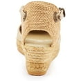 thumbnail image 4 of VISCATA Handmade in Spain Pubol 2" Wedge, Ankle-Strap, Closed, Beige, Size 6.0, 4 of 5