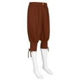 thumbnail image 5 of Tosmy Pants For Men Mens Retro Solid Color Pants Ankle Strap Pants Quick Drying Pants Comfort, 5 of 9