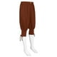 thumbnail image 5 of Pantalones retro de color liso con correa al tobillo para hombre - Secado rápido - Costa/Casual - Poliéster - Tallas S-XXXL, 5 of 8