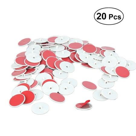 

20pcs 3cm Ceiling Stick Adhesive Hooks Ball Hanging Tools for Window Ornaments Wedding Room Decorations New Years Eve Party Supplies