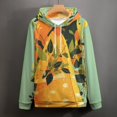 thumbnail image 4 of Hello Sunshine! - Orange Bird And Girls(green Background) men and women 1453D Printed Hoodie Funny Fashion Casual Personality Hip Hop Long Sleeve Cool Pullover, 4 of 8