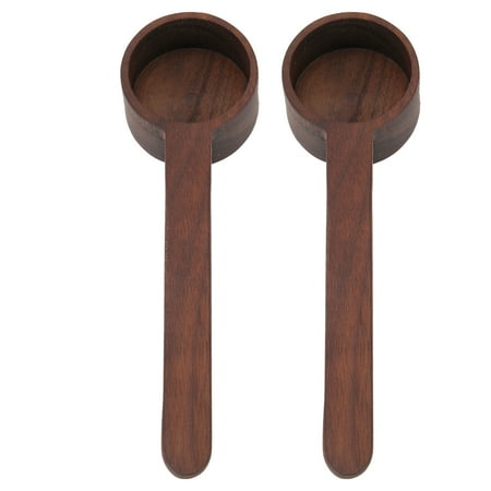 

Coffee Scoop Portable 2Pcs Tablespoon Wooden Spoon For Home For Office For Kitchen For Restaurant