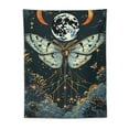 thumbnail image 5 of Butterfly Moth Tapestry Tapestry Sun and Moon Phase Tapestries Vertical Aesthetic Tapestry Wall Hanging Poster Blanket College Dorm Living Room, 5 of 7