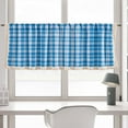 thumbnail image 6 of JVBTVB Valance Curtains for Small Windows - 59" Light Blocking Short Curtain with Rod Pocket, Cotton Linen , Multi-Color for Kitchen Bathroom Cafe, 6 of 7