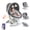 Gray, variant on Zoicay Baby Swing for Infants, 3-in-1 Baby Rocker Stationary Seat, Motion Detection, 5 Speeds & 3 Modes, 12 Melodies & Bluetooth Music, White