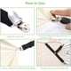 thumbnail image 5 of Tensor de sábana ajustable de 8 piezas, correas triangulares ajustables de 3 vías con clips para trabajo pesado, correas elásticas para sábanas para fundas de colchón y, 5 of 5