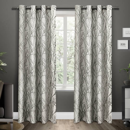 Photo 1 of 72"x36" Holden Window Curtain Rod Matte Black - Exclusive Home