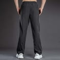 thumbnail image 6 of FDGIU ‌Men's Tapered Jogger Sweatpants, Casual Loose Fit with Drawstring Waist & Pockets for Workout Running & Daily Wear, 6 of 7