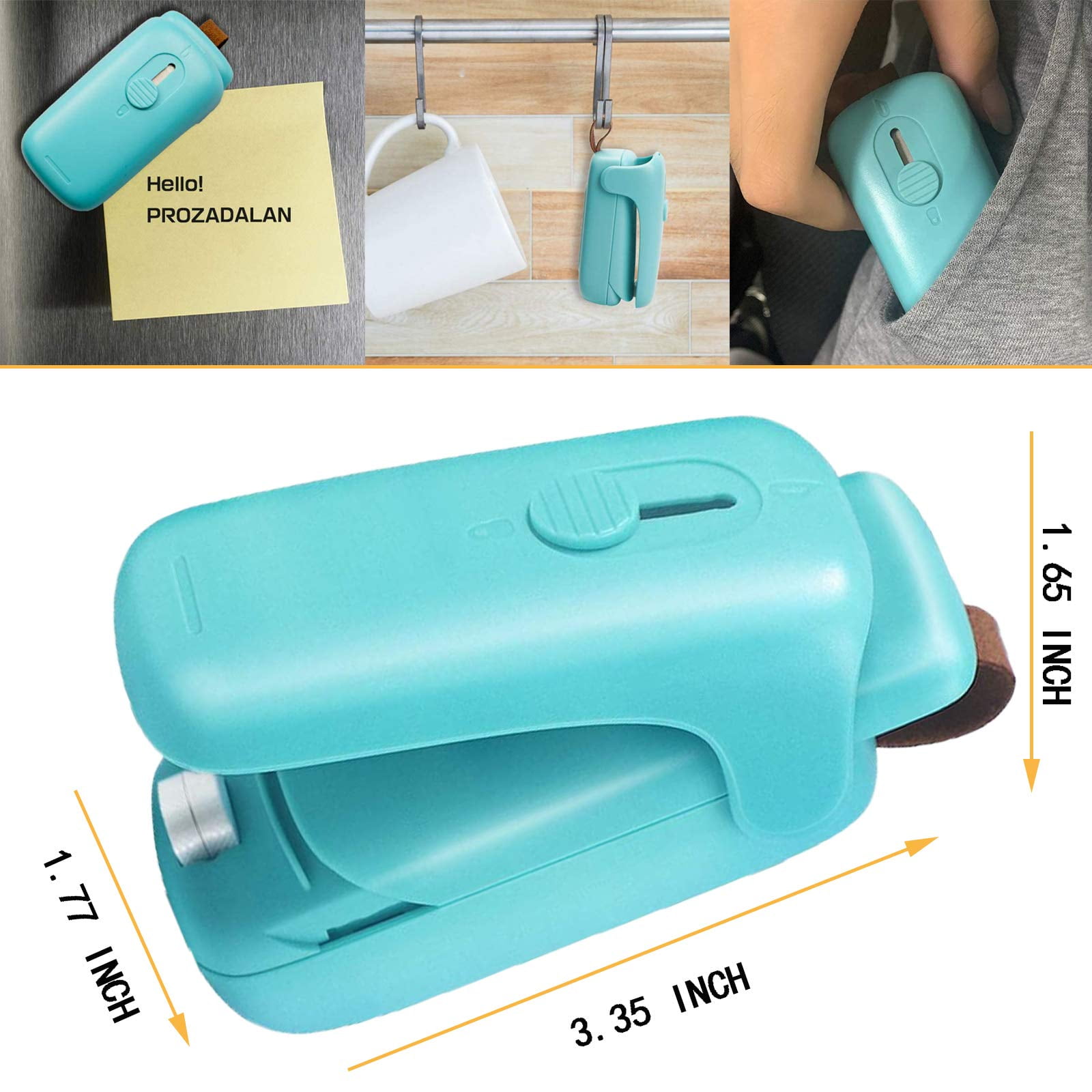 1 Heat Sealer And Cutter, Mini Bag Sealer, Handheld Bag Heat Vacuum Sealer,  Used For Opening Thin Plastic Bags - Temu