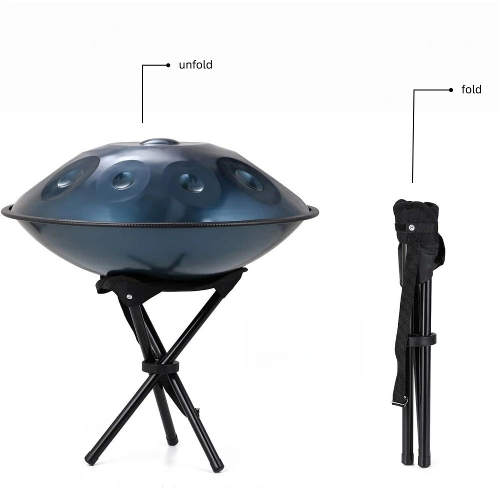 10-Note Blue Handpan (Beginner-Friendly) – Perfect for Meditation, Relaxation, Daily Practice & Holiday Ambiance