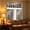 Multicolor313, variant on Three Piece Kitchen Curtain Set, Light Filtering Cafe Curtains With Valance For Basement Bathroom Small Windows Farmhouse Home Decoration And Privacy