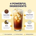 thumbnail image 4 of Original Protein Iced Coffee - Premium Whey Protein & Instant Iced Coffees - 100% Natural Cold Brew Coffee - Zero Artificial Flavors & Sweeteners, 80 mg Caffeine Per Serving, 0g of Sugar, 20 Servings, 4 of 5
