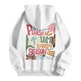 thumbnail image 6 of Womens Oversized Hoodies Letter Print Long Sleeve Hooded Sweatshirts Winter Fall Pullover Tops Fashion Y2k Outfits Clothes, 6 of 7