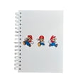 thumbnail image 1 of Libreta tipo frances pasta dura hojas rayadas Mario Bros, 1 of 4