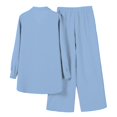 thumbnail image 5 of NMMUED Abayas for Women Muslim Dresses for Women Abaya Dress for Women's Muslim 2 Pieces Sets /, Blue XXXXL, 5 of 5