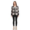 thumbnail image 2 of Dreamers by Debut Women's Open Front Print Cardigan Sweater, Midweight, 2 of 5