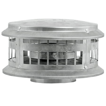 

Duravent 6Gvdc Aluminum Duracap - Silver