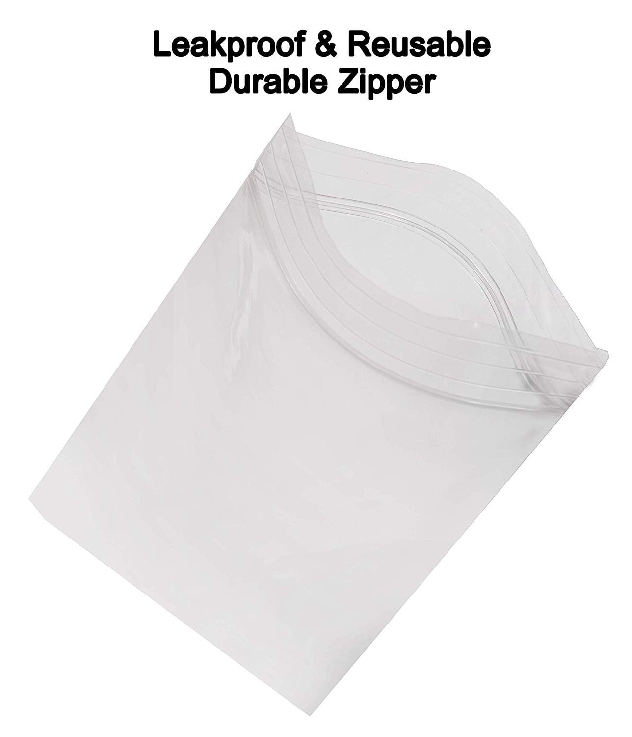 Zipper Bags 14 x 24 4 Mil Clear Large Baggies 14x24 Resealable Poly Bags  1000 Count