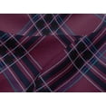 thumbnail image 4 of oneOone Viscose Jersey Fabric Tartan Check Print Fabric BTY 60 Inch Wide, 4 of 4