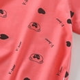 thumbnail image 3 of hengsof T-Shirt à Manches Courtes Imprimé pour Enfants Hauts d'Été Décontractés pour Enfants T-Shirt à Col Rond Hauts de Mode Basiques, 3 of 4