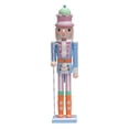 thumbnail image 4 of HOMYL Nutcracker Figurine Christmas Nutcracker Figure for Holiday Home Living Room Blue, 4 of 8