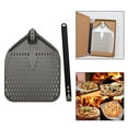 thumbnail image 7 of Pizza Spatula Pizza Peel - Pizza Paddle Ergonomic - Food Grade Material - 14in 40cm Handle, 7 of 7