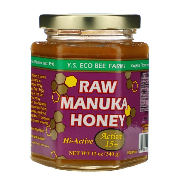 Y S Eco Bee Farms Y S Eco Bee Farms Raw Manuka Honey Active 15 12 Oz 