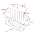 thumbnail image 4 of Advancent Escurridor de líquidos colgante para lavavajillas de acero inoxidable, cesta, soporte de esponja de cocina, organizador, accesorios de Organizadores de utensilios de cocina, 4 of 6