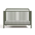 thumbnail image 3 of Storkcraft Porto 5-in-1 Convertible Crib with Bonus Toddler Guardrail - Olive, 3 of 14