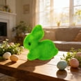 thumbnail image 4 of 10Pcs Easter Bunny Foam Decoration, CQCYD Easter Decorations, Colorful Flocking Rabbit Ornaments Foam Bunny Figures For Spring Party Wreath Branch Floral Arrangement Home Table Centerpiece Decor, 4 of 6