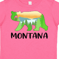 thumbnail image 4 of Inktastic Montana Lake and Trees in Bear Silhouette Boys or Girls Toddler T-Shirt, 4 of 5