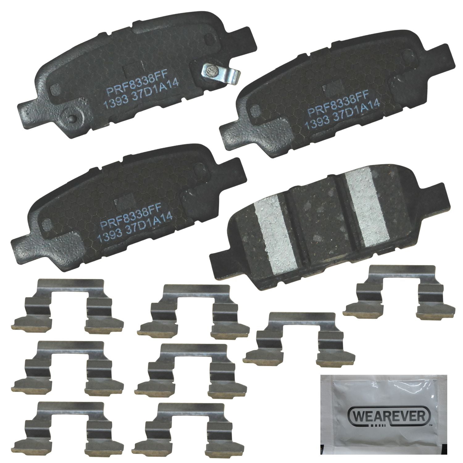 Carquest Professional Platinum Ceramic Brake Pads (4Pad Set
