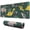 Green Dinosaurs ChristmasTrees, variant on Long Mouse Pads for Desk,Green Dinosaurs ChristmasTrees Socks Desk Mats on Top Of Desks, Desk Mouse Pad Extra Large with 3mm Non-Slip Base and Stitched Edge for Gaming,Work,Home 31.5"x11.8"