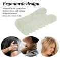 thumbnail image 3 of Gua Sha Comb, Jadestone Soreness Relief Ergonomic Portable Massage Comb  For  Salon, 3 of 8