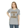 thumbnail image 6 of Jesus Is King T-shirt Leopard Print Jesus Is King Shirt Cheetah, 6 of 10