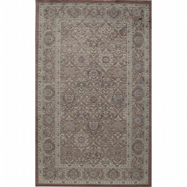 Rugs America 26034 Tapis Rectangulaire Oriental Riviera Rouille, 2 Pi. 7 Po. x 4 Pi. 11 Po.