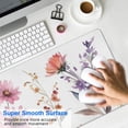 thumbnail image 4 of Chic Flower-Print Extended Gaming Mousepad - Aesthetic Desk Mat, XXL Keyboard & Mouse Mat - Desk Decor Protector, Ideal for Women, Girls & Gamers - 31.5x11.8 Inch, 4 of 7