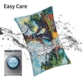 thumbnail image 6 of Salouo Whimsical Treehouse Painting Pattern Pillow Cases,1PC Pillow Covers with Envelope Closure Decorative Pillow Case for Bed Couch,Pillows Not Included-16"x24", 6 of 6