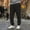 Black, variant on WIZUTIZ Mens Sweatpants Joggers Cotton Drawstring Elastic Waist Sweat Pants Tapered Track Pants Lounge Gym Run Workout Pants