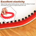 thumbnail image 4 of HUGFEGWE Woodworking Profiling Strip Woodwork Tool Bright Color Reusable Durable Adjustable Accessory for Transferring Curved Patterns, 200cm CJB91-37608, 4 of 8