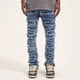 thumbnail image 4 of Pantalones vaqueros desgastados rasgados con agujeros Retro para hombre, Vaqueros sueltos de estilo Casual, Harajuku, Hip Hop, 4 of 4