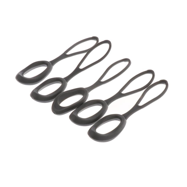 Cable de repuesto para tirador de cremallera, 5 unidades Gris