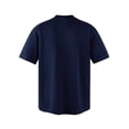 thumbnail image 3 of Mens Fashion Short Sleeve Tshirts Workout Oversize Pullover Solid Color Casual Tees Navy XXL, 3 of 5