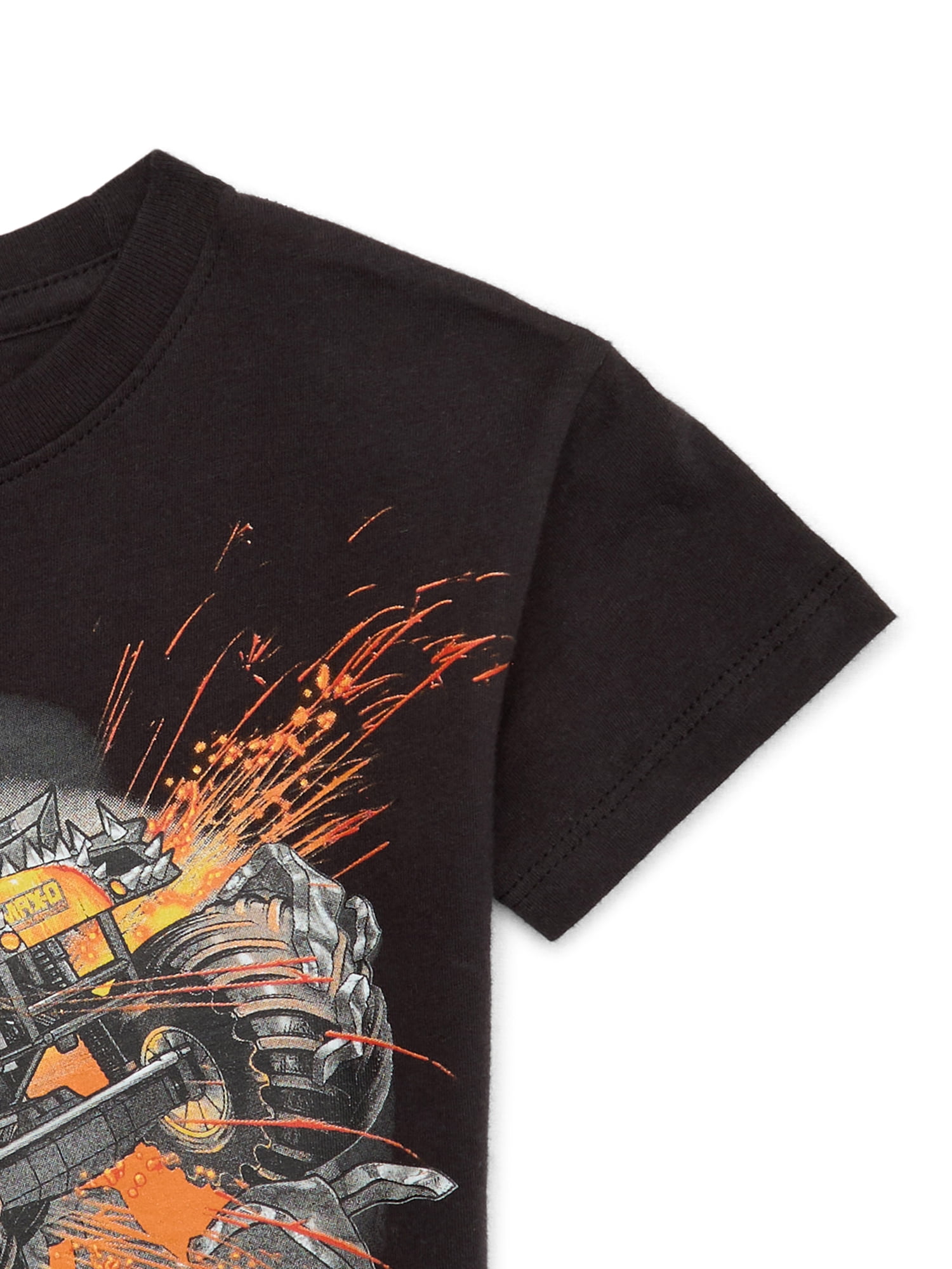 Monster Jam Toddler Boys MAXD Graphic Tee, Sizes 12M-5T