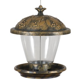 Perky Pet 2 Lb Copper Panorama Bird Feeder Walmart Com