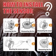 مستشعر TPMS المطاطي Launch Tech USA LTR -01