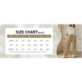 thumbnail image 7 of PUWEI Women's Casual Wide Leg Palazzo Pants High Waist Drawstring Sweatpants Lounge Trousers with Pockets, 7 of 7