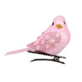 thumbnail image 3 of Paquete de 12 Pájaros Artificiales en Clips perfecl color Rosado, 3 of 7